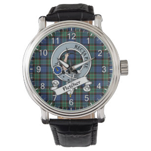 Montre Clan classique sans temps Fletcher Badge Tartan Wa