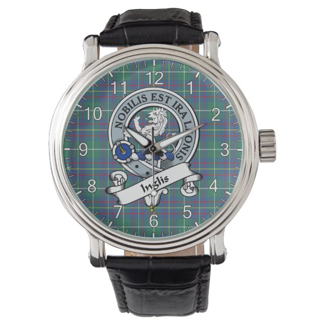 Montre Clan Classique Sans Temps Inglis Ancien Badge Tart (devant)