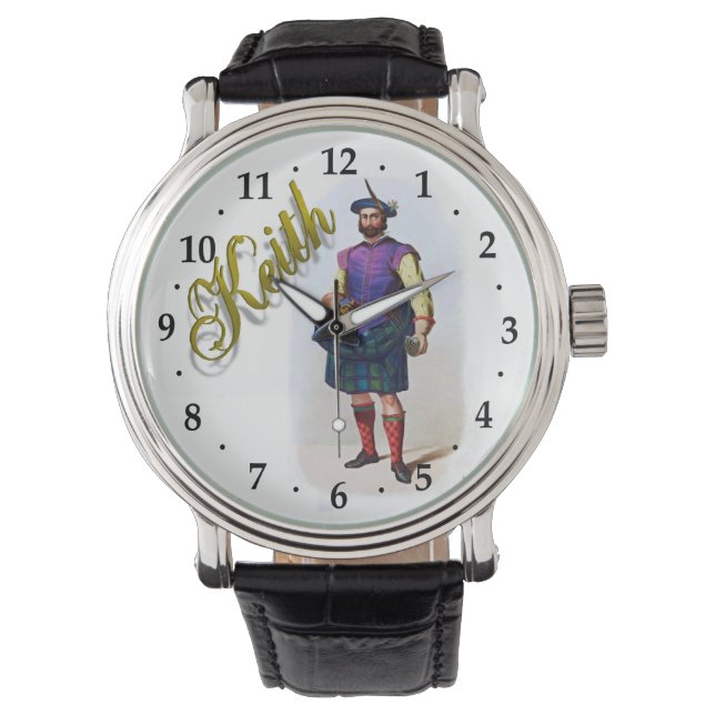 Montre Clan Keith Scottish Dream Watch (devant)