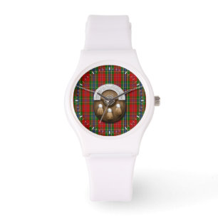 Montre Clan MacLean De Duart Tartan Et Sporran
