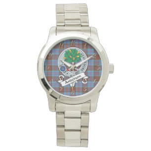 Montre Clan sans temps classique Anderson Insigne moderne