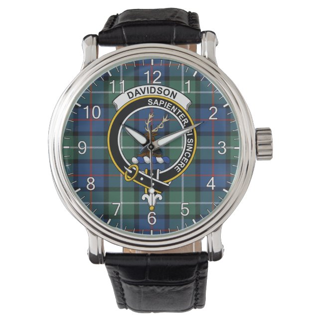 Montre Clan Sans Temps Classique Davidson De Tulloch Tart (devant)