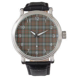 Montre Clan sans temps classique Ferguson Tartan Patiné