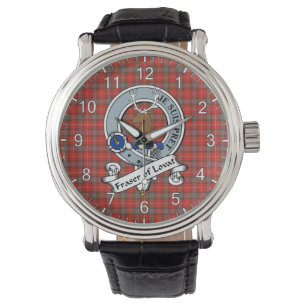 Montre Clan sans temps classique Fraser Insigne Patiné Ta