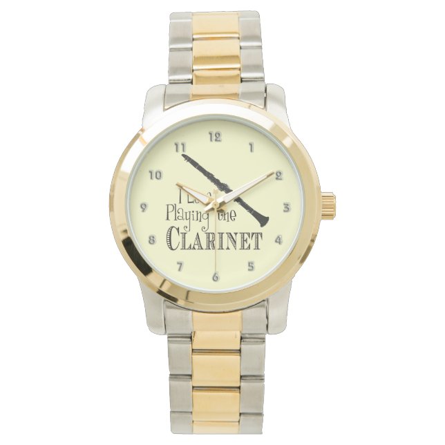 Montre Clarinet Watch par Leslie Harlow (devant)
