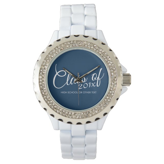Montre Classe avec année personnalisée et lycée (devant)