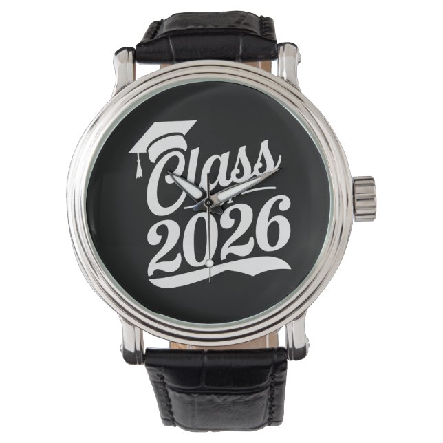 Montre Classe De Diplômés De 2026 Fier (devant)