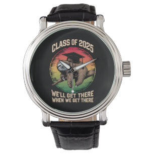 Montre Classe Terminale Rétro 2025 Paresseux Casquette Re