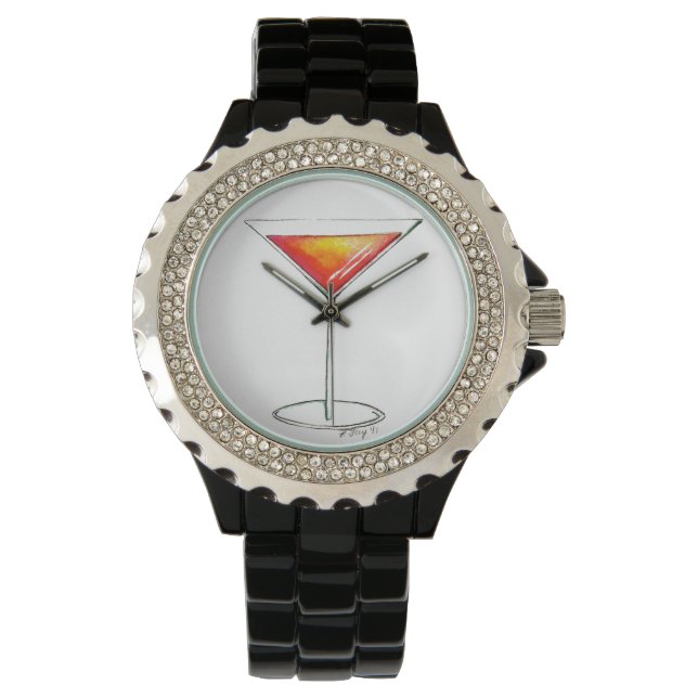 Montre Classic New York Cosmo Cosmopolitan Cocktail Watch (devant)