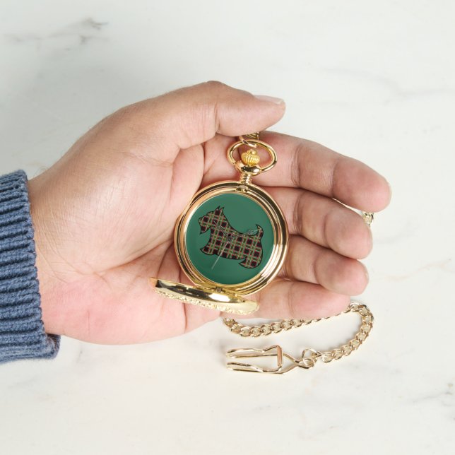 Montre Classic Scottish Terrier Pocket Watch (main)