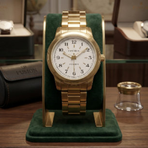 Montre Classique en Or Chronomètre de Luxe pour