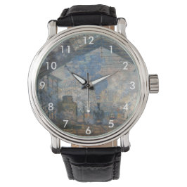 Montre Claude Monet - Gare Saint-Lazare Vue extérieure