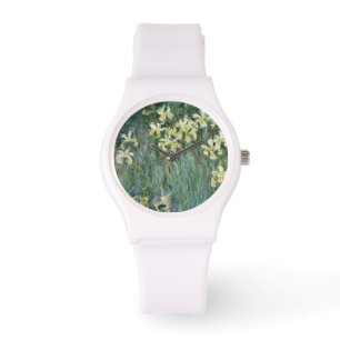 Montre Claude Monet les iris jaunes