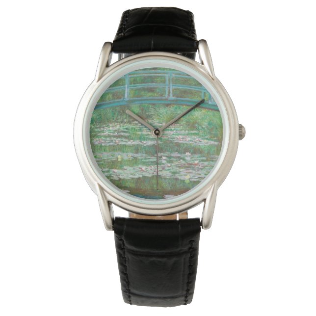 Montre Claude Monet pont de football japonais. Impression (devant)