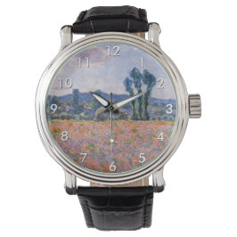 Montre Claude Monet - Poppy Field 1890 (Giverny)