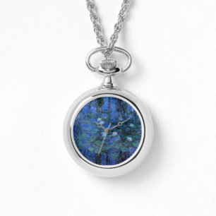 Montre Claude Monet Water Lilies Watch Blue