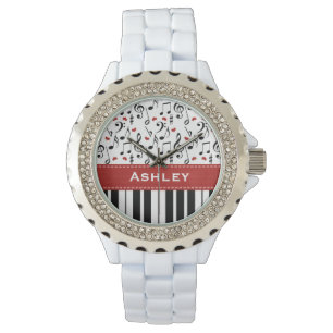 Montre Clés personnalisées de piano