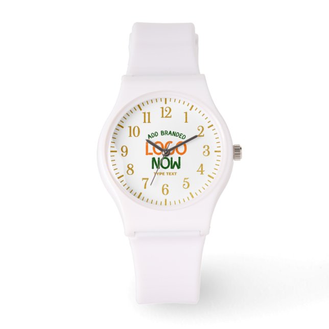 MONTRE CLIENT SIMPLE CONTEMPORAIN PROPRE BLANC MODE (Recto)