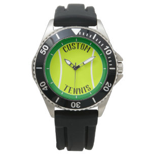 Montre Coach de tennis ou joueur Personnalisé Nom de l'éq