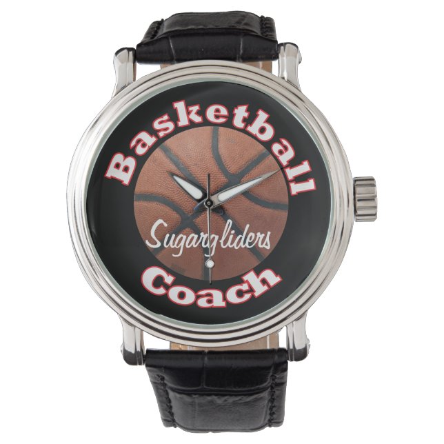 Montre Coach et équipe de basket-ball (devant)