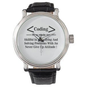 Montre Coder Coder Programmer Programmer Coding