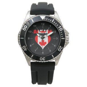 Montre Coeur canadien