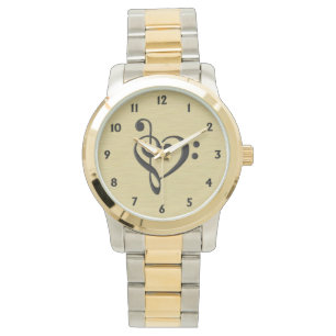 Montre Coeur du design musical