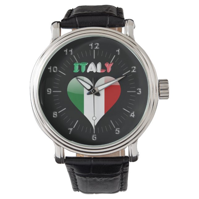 Montre Coeur italien (devant)
