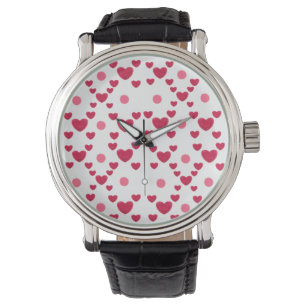 Montre Cœurs en gelée 3D personnalisés & motif mignon à p