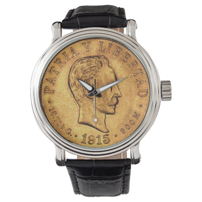 MONTRE COIN D'OR CUBAN (devant)