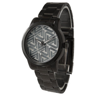 Montre Collection de carreaux neutres - Géométrique