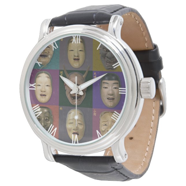 Montre Collection de masques Noh (Incliné)