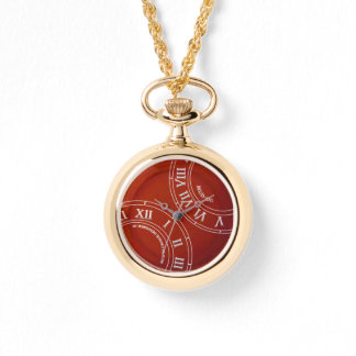 Montre collier en terre cuite RN