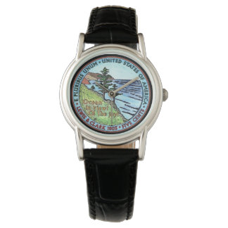 Montre Coloré Lewis et Clark Expedition Nickel Watch