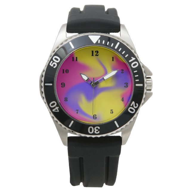 Montre colorée (devant)