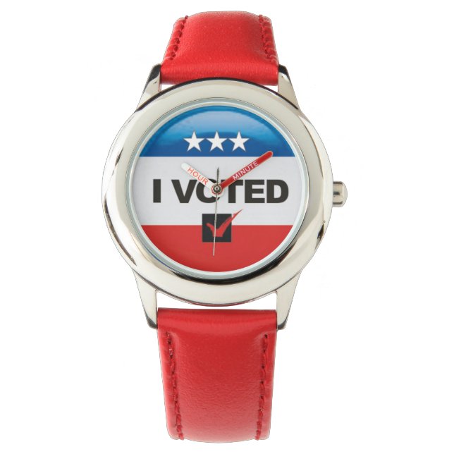 Montre Commémoratif ・ Première élection ・ J'ai voté (devant)