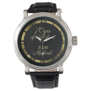 Montre commémorative personnalisée - homme femme e