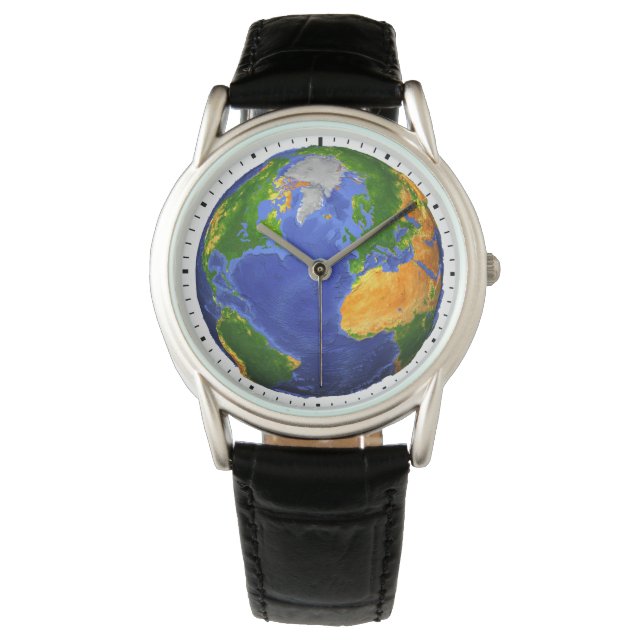 Montre Complétez La Terre Avec Des Données Topographiques (devant)