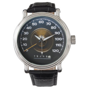 Montre Compteur de vitesse de voiture de sport classique