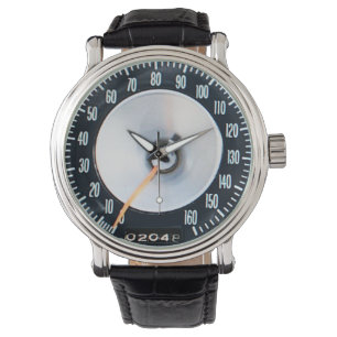 Montre Compteur de vitesse de voiture de sport classique 