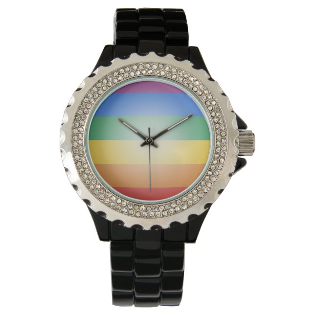 Montre Conception arc-en-ciel (devant)