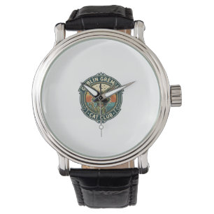 Montre Conception de chat mignon de lutin gremlin - Gobel