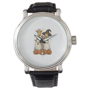Montre Conception de chemise fantôme de citrouille de gir