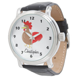 Montre Conception de Coq Personnalisée