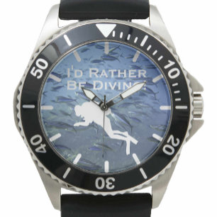 Montre Conception de plongeur en scaphandre "Je préférera