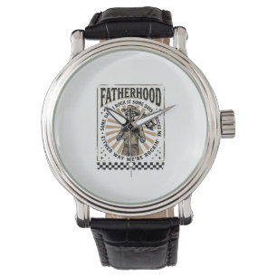Montre Conception de T-shirt de papa cowboy squelette vin
