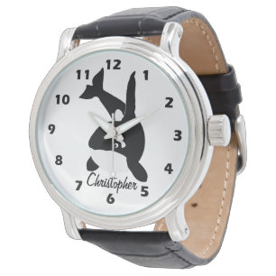 Montre Conception d'épaulard personnalisée