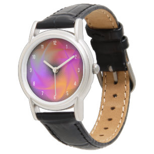 Montre Conception d'images lumineuses colorées