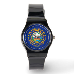 Montre Conception du drapeau d'état du New Hampshire