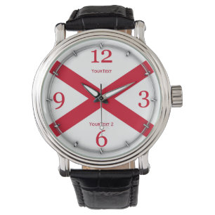 Montre Conception personnalisée de l'État de l'Alabama
